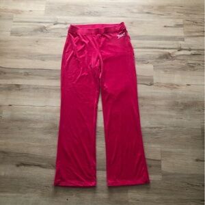Juicy Couture Fuchsia Pink Bottoms Track Lounge Pants